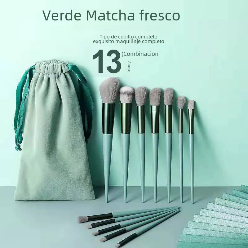 Cangzhou 13-Piece Soft Makeup Brush Set for Beauty