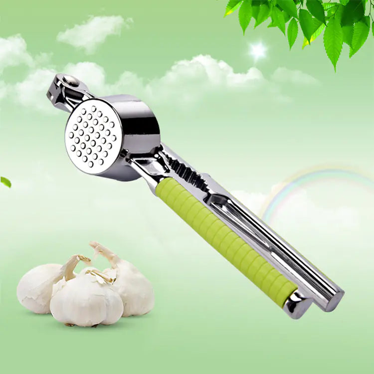 Garlic Peeler and Stainless Steel Garlic Press Tool