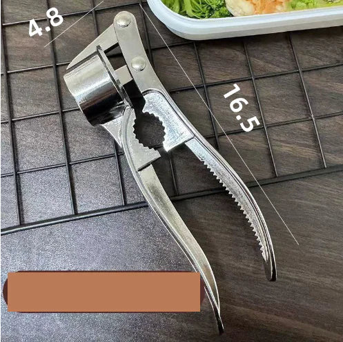 Garlic Peeler and Stainless Steel Garlic Press Tool